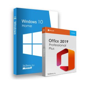 Windows 10 Home и Office 2019 Professional plus