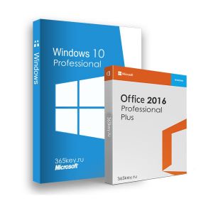  Windows 10 Professional и Office 2016 Professional